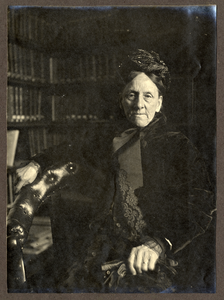 805378 Portret van Georgina Wilhelmina Harriet Elouise Balfour van Burleigh - Cantzlaar, geb. Brummen 3-6-1850, overl. ...